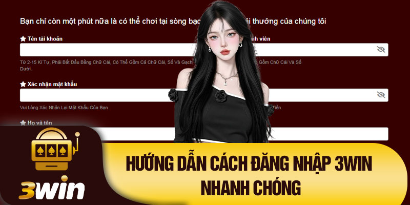 Hướng dẫn cách đăng nhập 3Win nhanh chóng